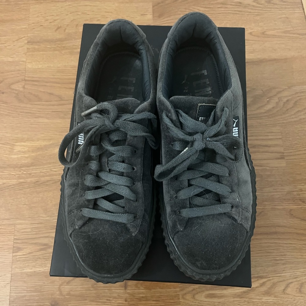 Fenty X Puma Creepers - Dark Grey Velvet
